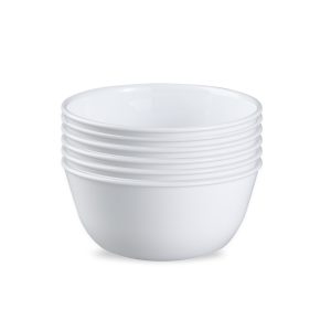 Corelle® Winter Frost White 28-ounce Large Soup Bowls. 6-pack