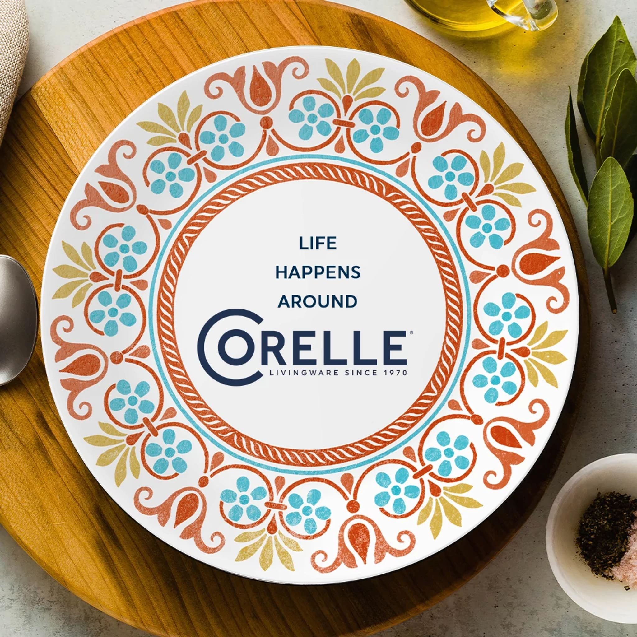 Corelle® Global Collection Terracotta Dreams 18-piece Dinnerware Set. Service for 6 - Image 7