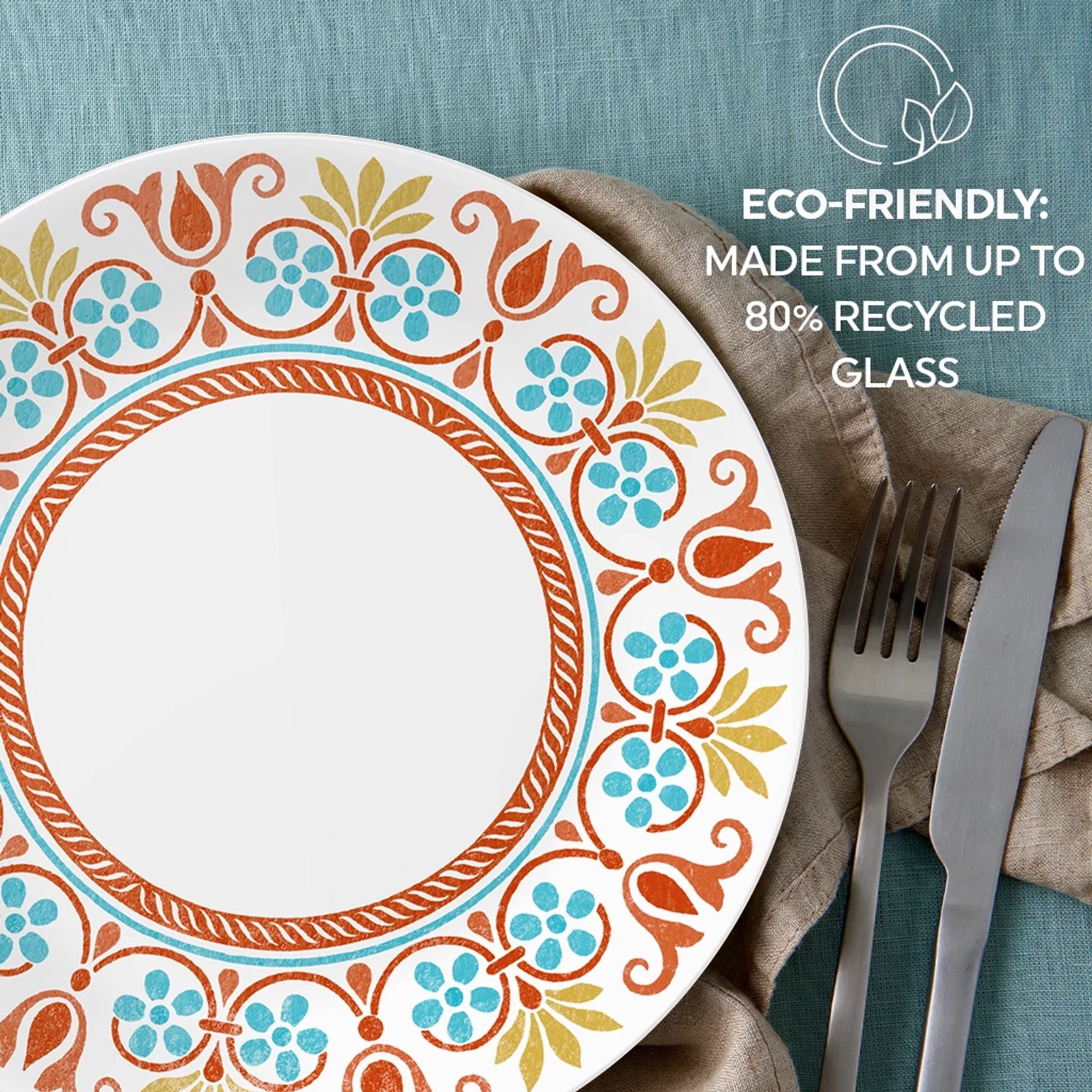 Corelle® Global Collection Terracotta Dreams 10.25 Dinner Plate - Image 6