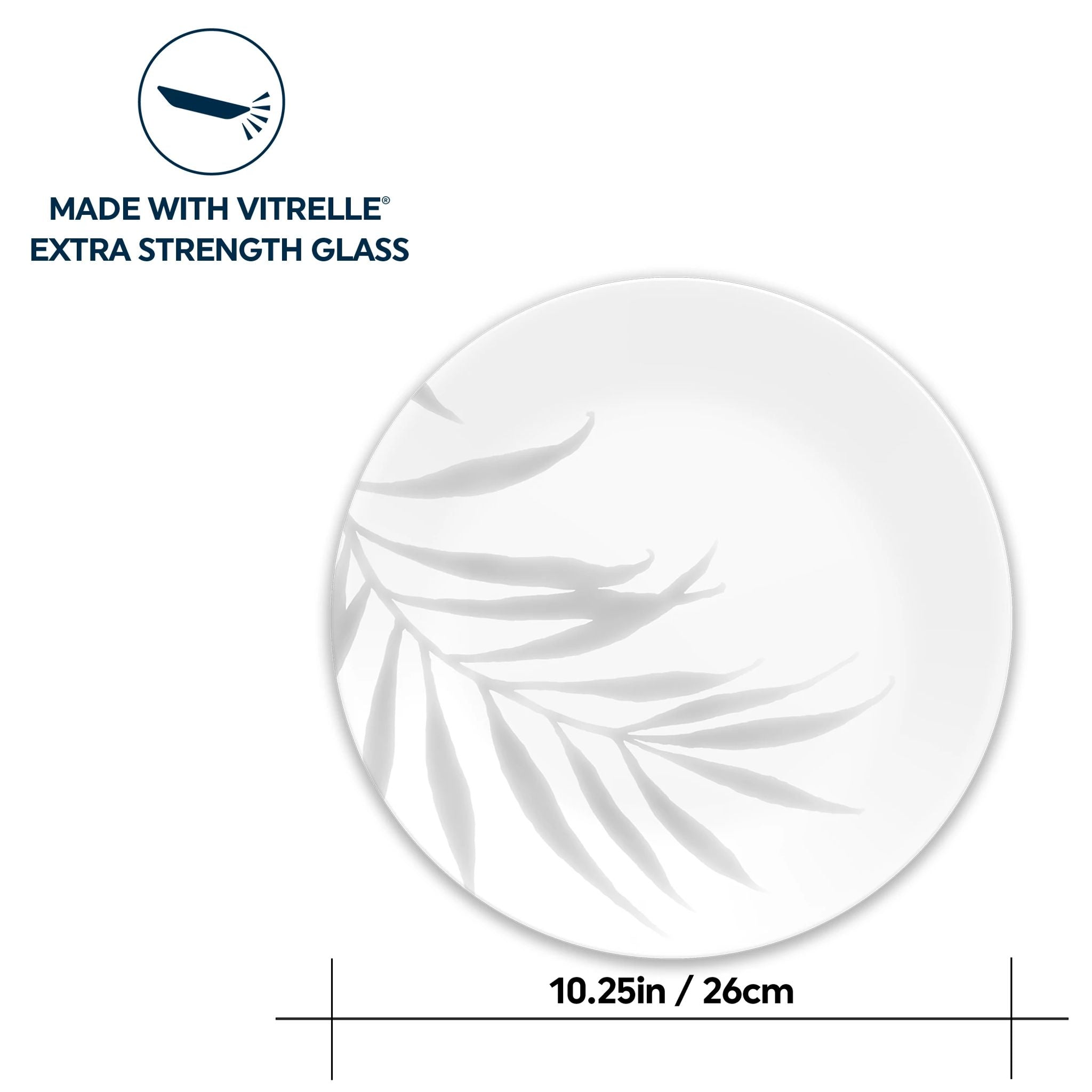 Corelle® Solar Print 10.25 Dinner Plate. EXCLUSIVE - Image 4