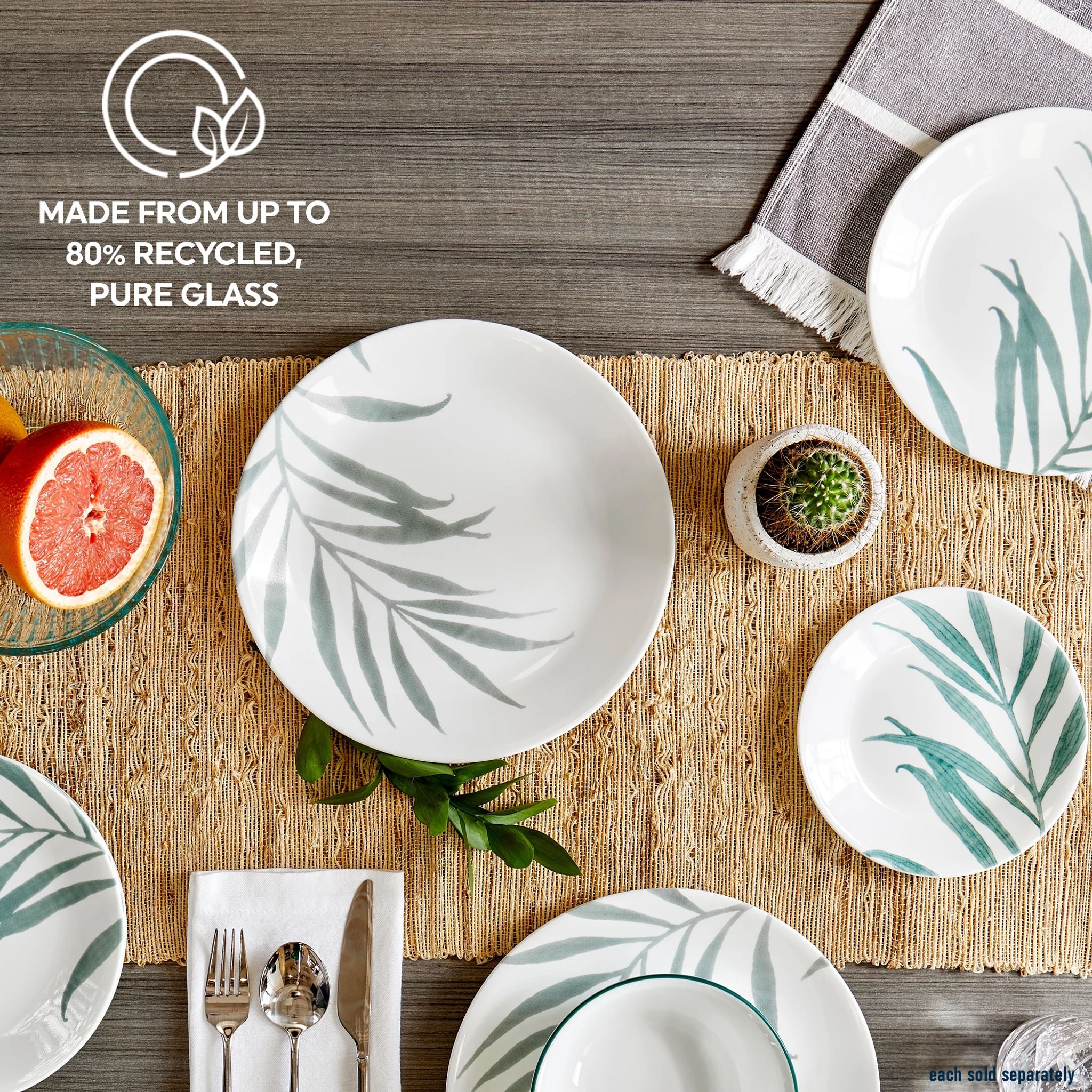 Corelle® Solar Print 8.5 Salad Plate. EXCLUSIVE - Image 5