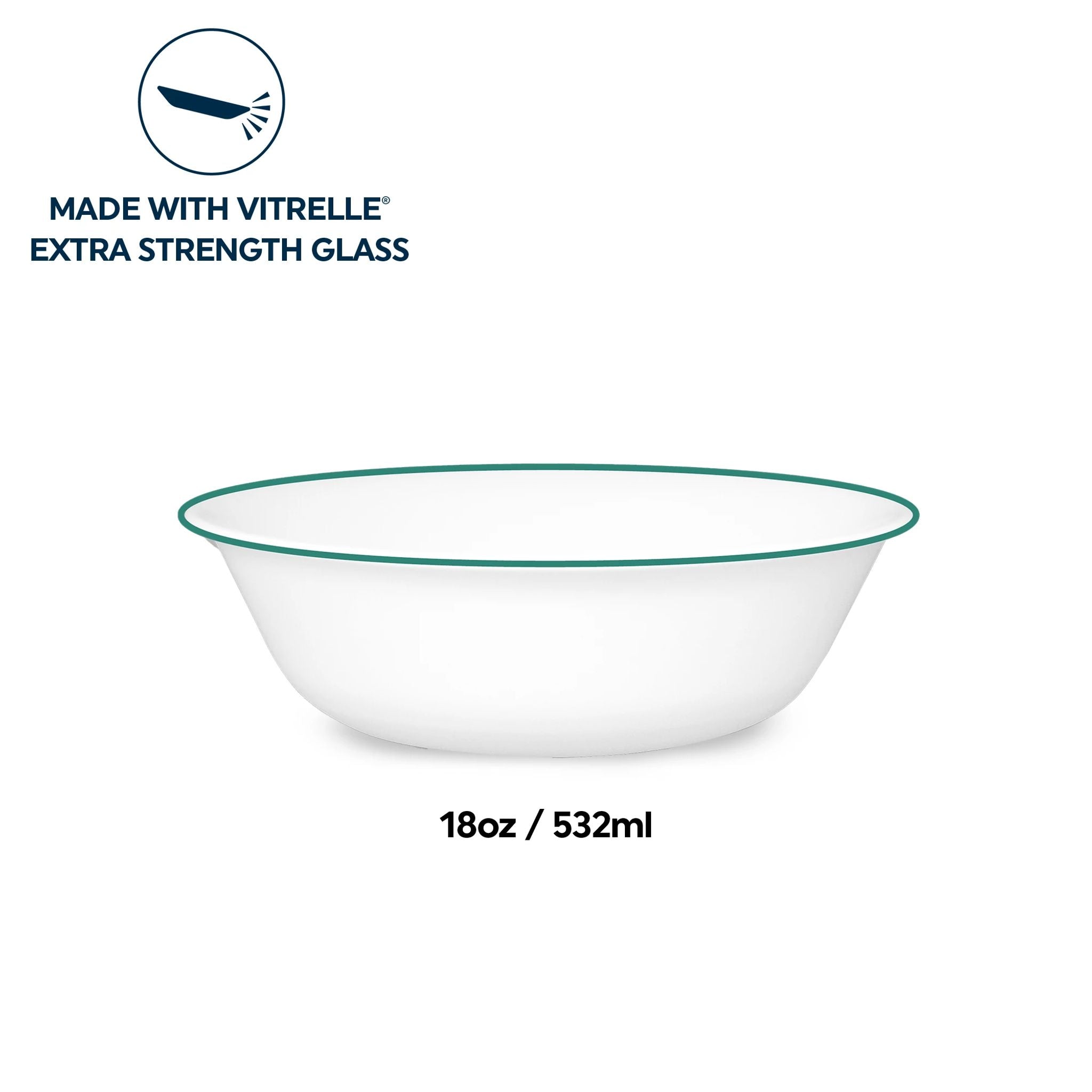 Corelle® Solar Print 18-ounce Cereal Bowl - Image 3