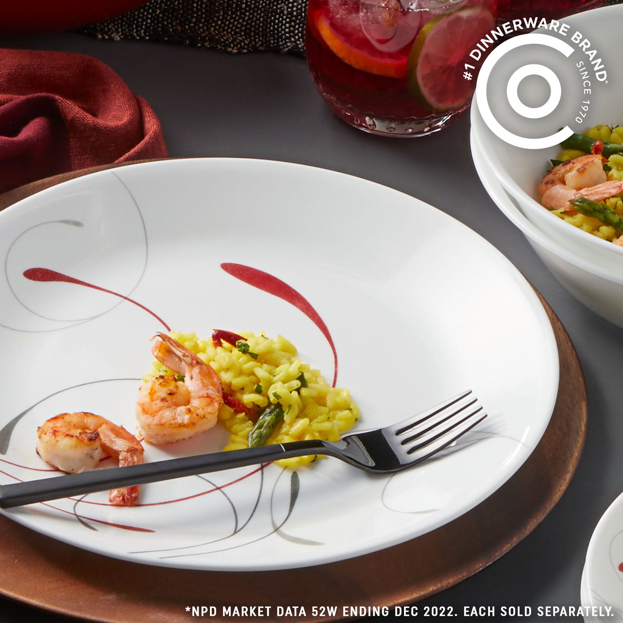 Corelle® Round Splendor 10.5 Dinner Plate. 6-pack - Image 6